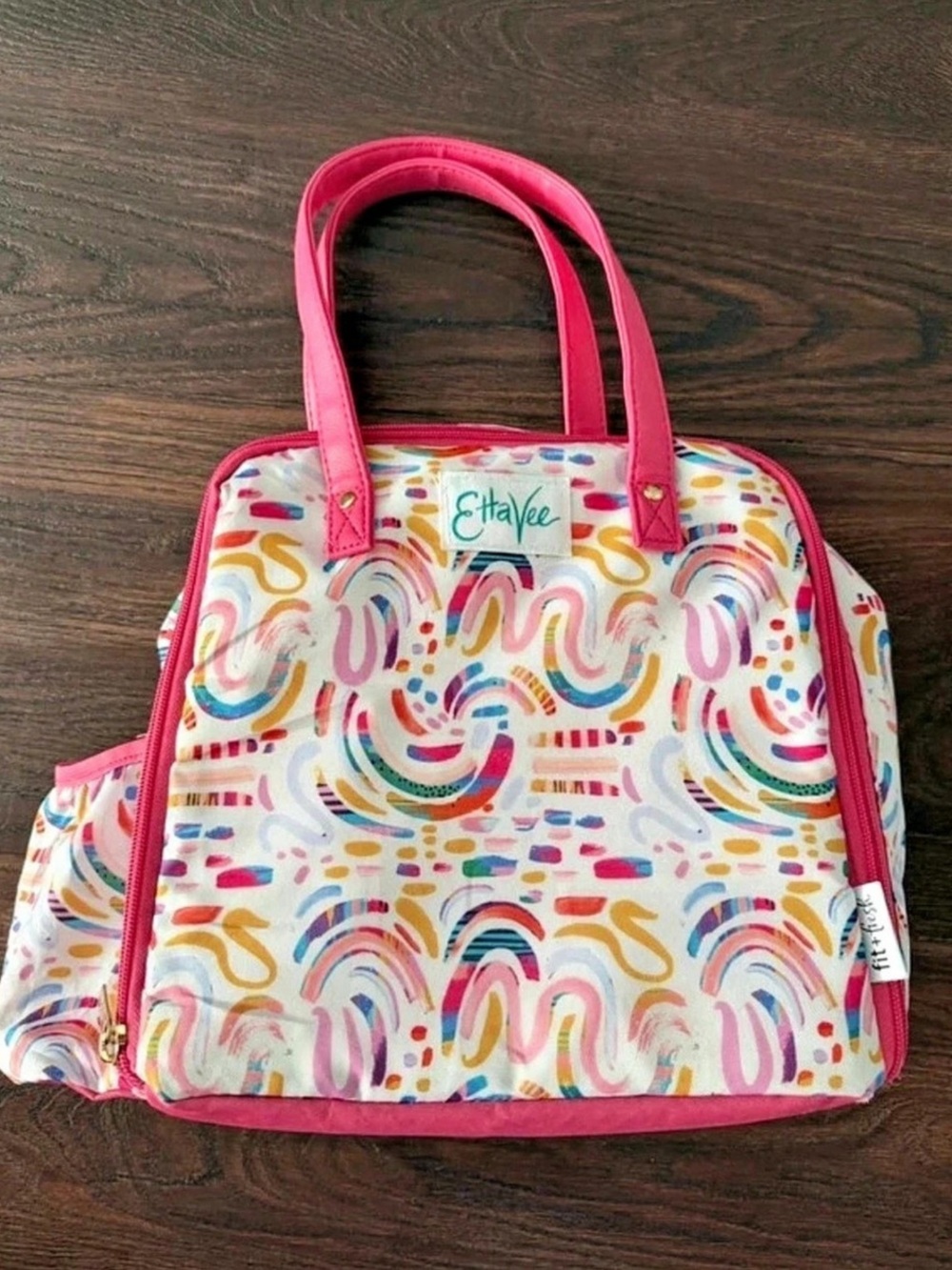 EtaVee Fit & Fresh Lunch Bag For Women Rainbows